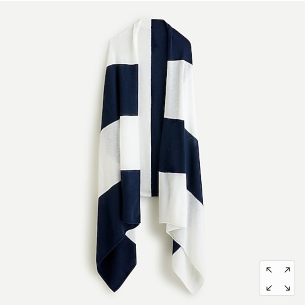 Women’s J crew cashmere travel wrap.
